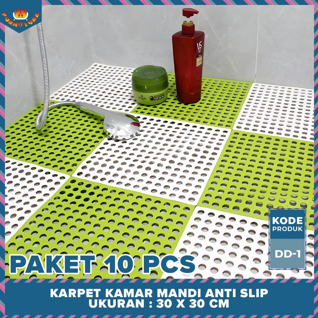 Jual FURNITURE 88PAKET 10PCS Alas Kamar Mandi Dengan Warna Yang Menarik