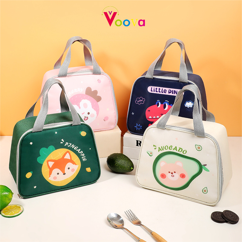 Jual VOOVA TAS Bekal/TAS Bekal Makanan Kartun Lucu/Lunch Bag/Tas Bekal