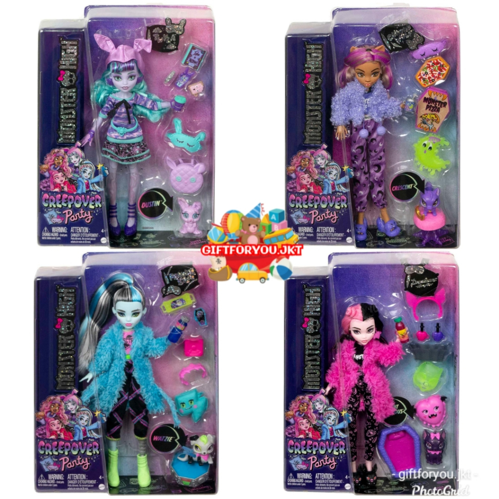 Boneca Monster High Festa Creepover Twyla Mattel - Mister Braga  Colecionáveis - Miniaturas para Coleções