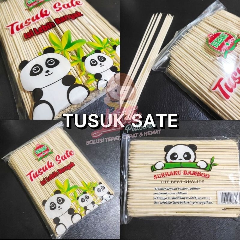 Jual Tusuk Sate Panda Isi 500 Shopee Indonesia