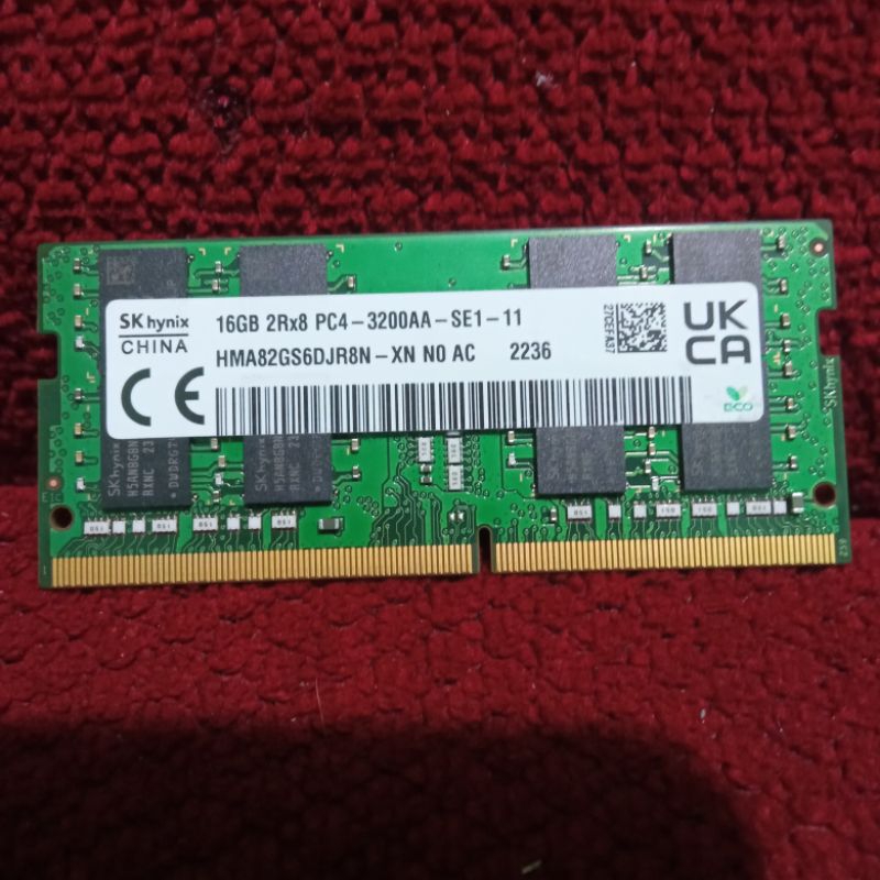 Jual sodimm ram ddr4 16gb 3200 mhz original | Shopee Indonesia