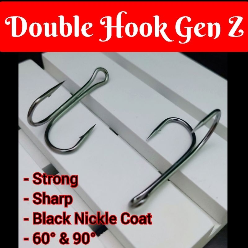 Promo Double Hook Eagle Claw Trokar Frog Hook Tk-250 Diskon 17% Di Seller  Hafizh Store 4 - Cikoko, Kota Jakarta Selatan