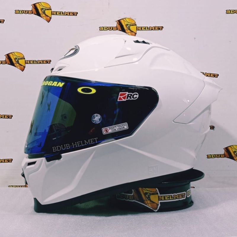 Jual Helm Kyt Striker White Puxia Paket Ganteng Shopee Indonesia