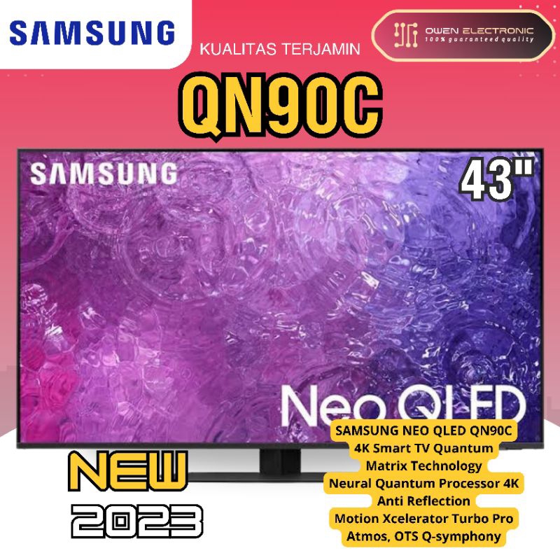 Jual SAMSUNG NEO QLED 43QN90C/ QA43QN90C 4k NEO QLED SMART TV 43 Inch ...