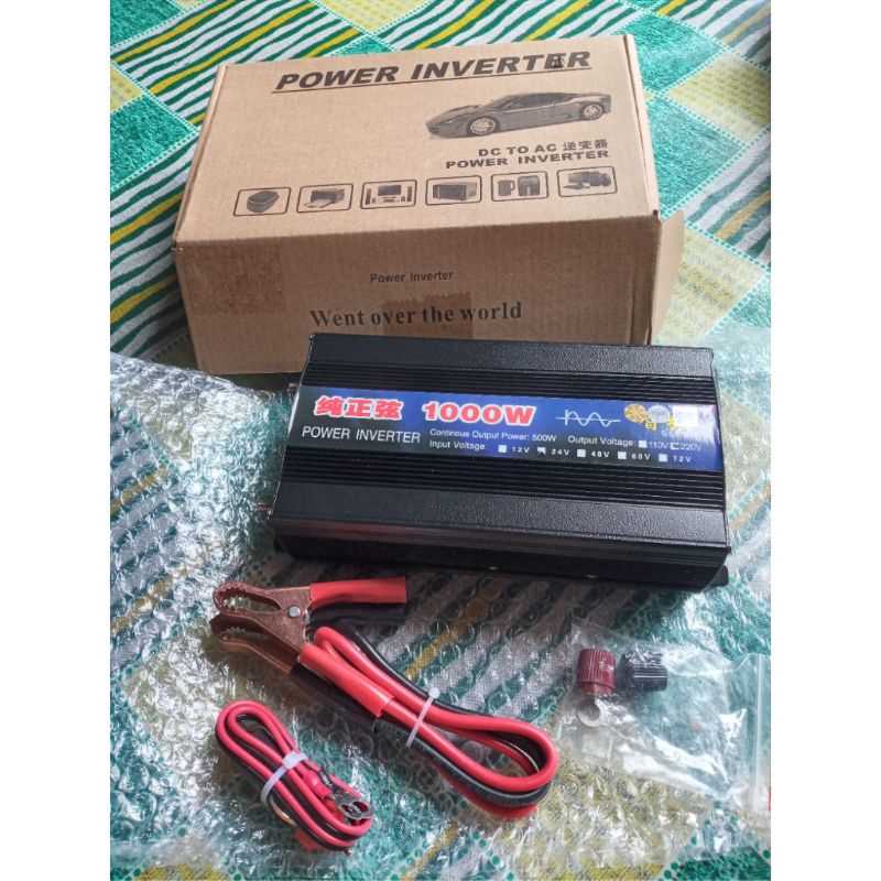 Jual Power Inverter Pure Sine Wave PSW 1000W (ORIGINAL) | Shopee Indonesia