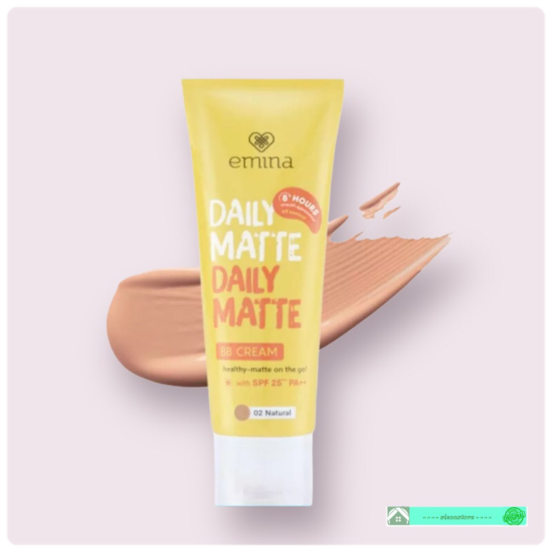 Jual Emina Daily Matte BB Cream 16 gr (Natural) Shopee Indonesia