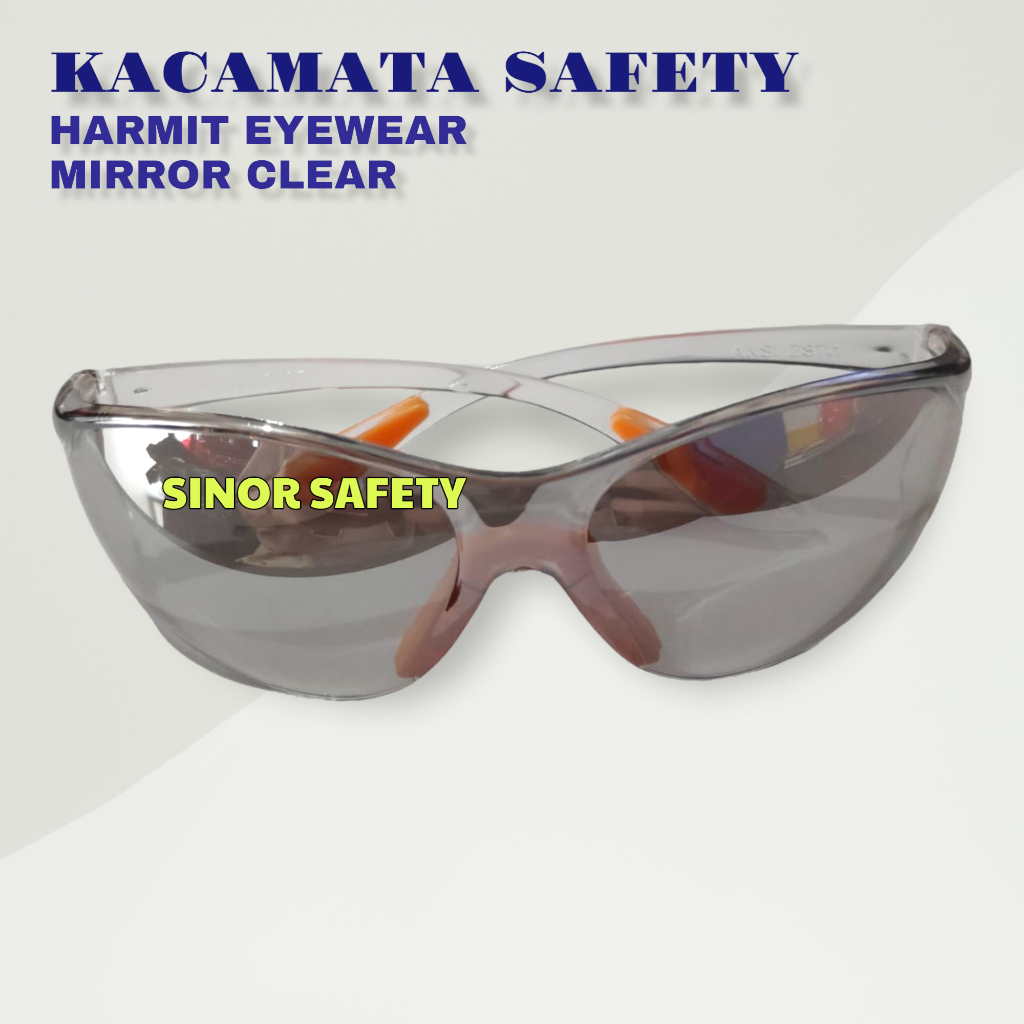 Jual Kacamata Safety Fashion Tanpa Tali Harmit Shopee Indonesia