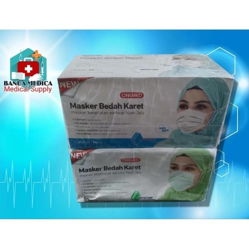 Jual Masker Headloop Hijab Jilbab Onemed Shopee Indonesia