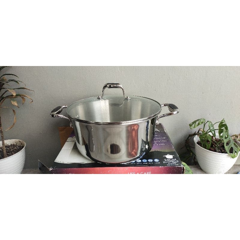 Jual Panci Rebus Stainless Steel Maxim Aurora Soup Pot 26cm Shopee