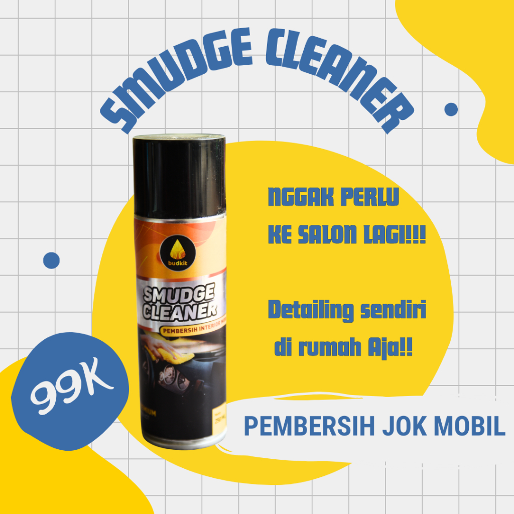 Jual SMUDGE CLEANER PEMBERSIH JOK MOBIL BELUDRU DASHBOARD DOORTRIM ...