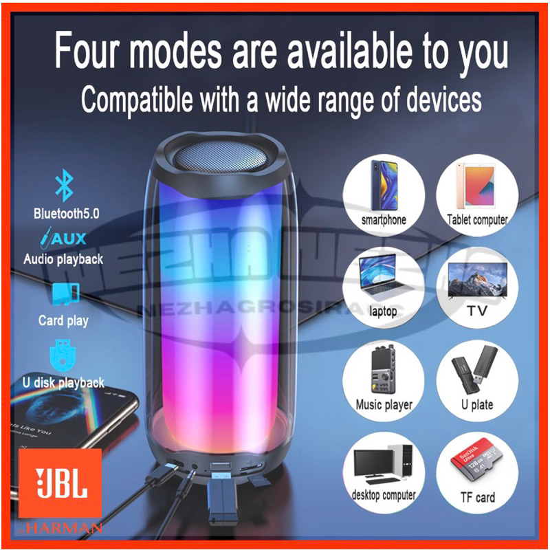 Jual Speaker JBL PULSE 4 Speaker Bluetooth Wireless Portable LED 360