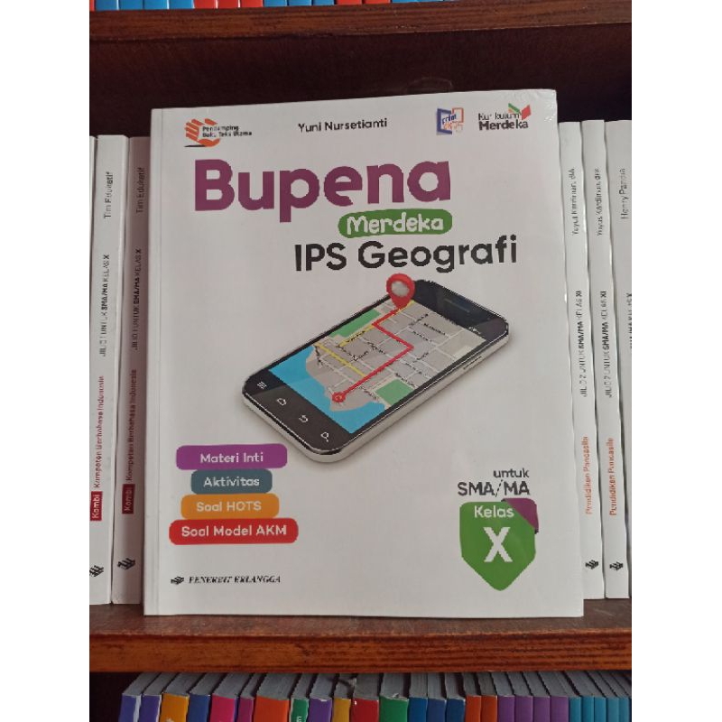 Jual BUKU BUPENA MERDEKA IPS GEOGRAFI KELAS 1 10 X SMA ERLANGGA ...