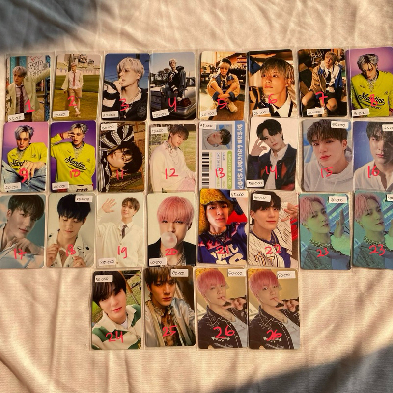 Jual Photocard Jeno Nct Dream Official Shopee Indonesia