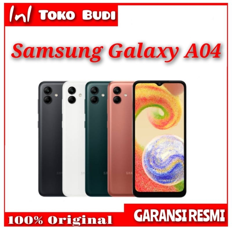 Jual Samsung Galaxy A04 (4/64) Garansi Resmi SEIN | Shopee Indonesia