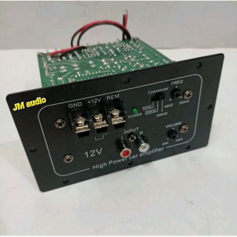 Jual Power kit bass tube Aktif DC 12volt buat angkat subwwofer 10inch
