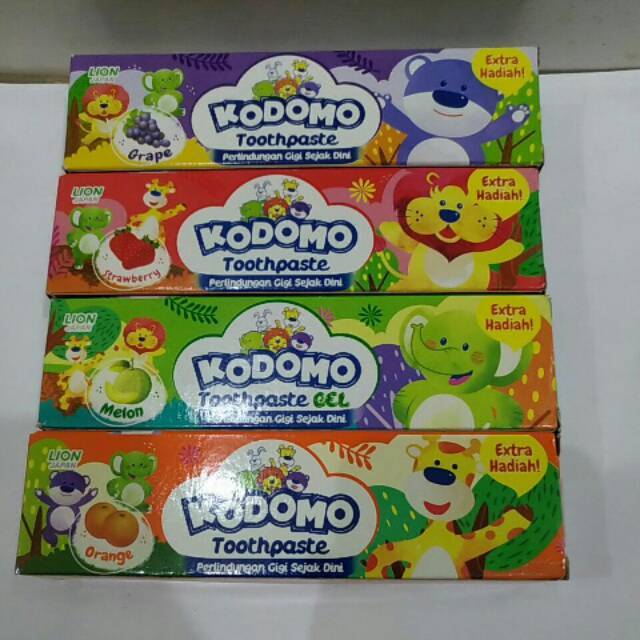 Jual Kodomo Toothpaste 45gr/Pasta Gigi Anak | Shopee Indonesia