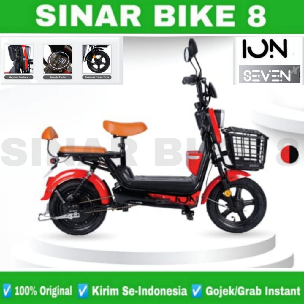 Jual Sepeda Listrik Ion Seven X Watt By Element Electric E Bike