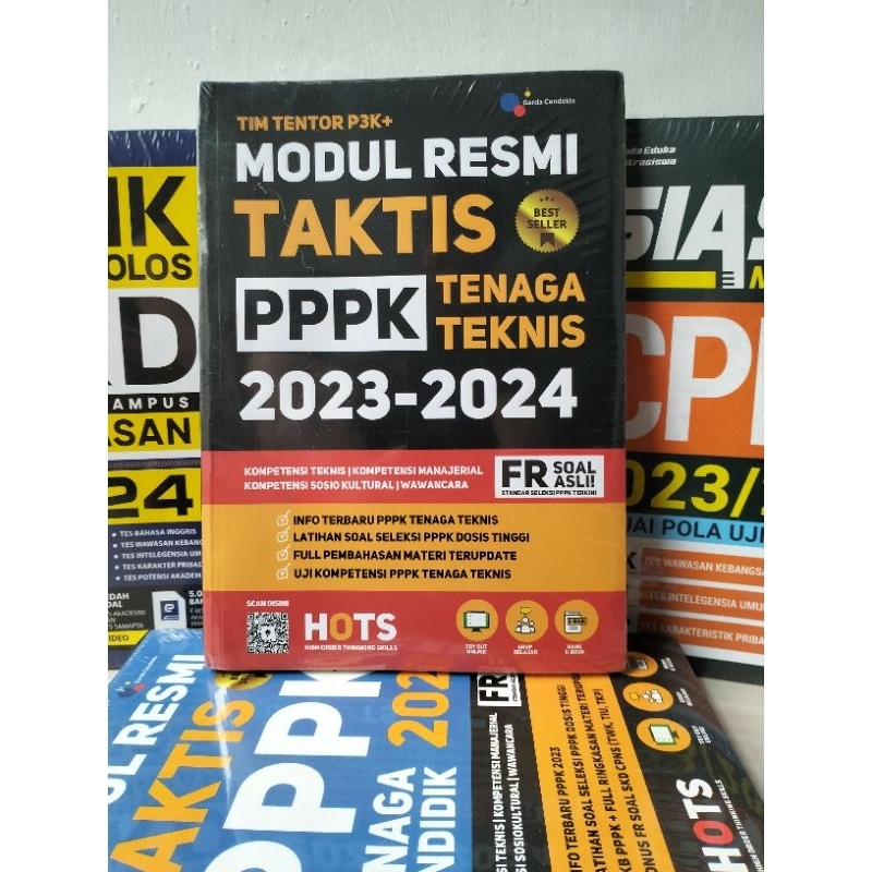 Jual Buku Modul Resmi Taktis PPPK Tenaga Teknis 2023 FR Soal Asli ...