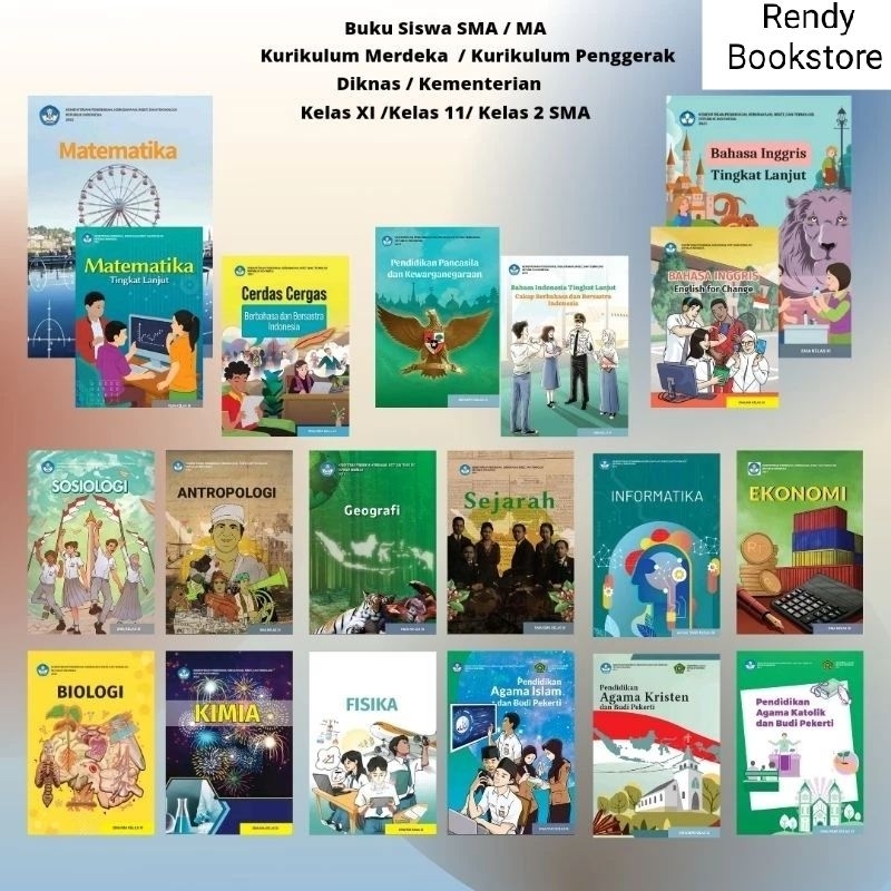 Jual BUKU PAKET SMA KELAS 11 KURIKULUM MERDEKA SEKOLAH PENGGERAK EDISI ...