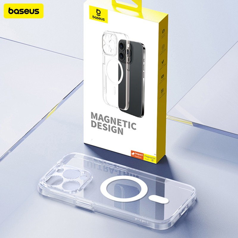 Jual Baseus Lucen Magnetic Case Iphone 15 / Pro / Plus / Promax Magsafe ...