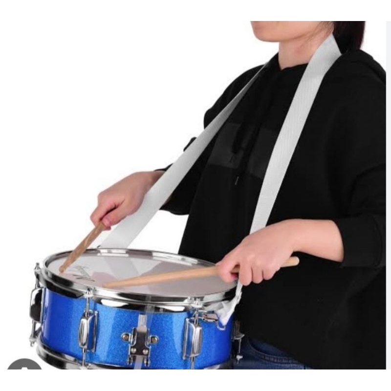 Jual Strap/Sling untuk tenor/snare drum putih Shopee Indonesia