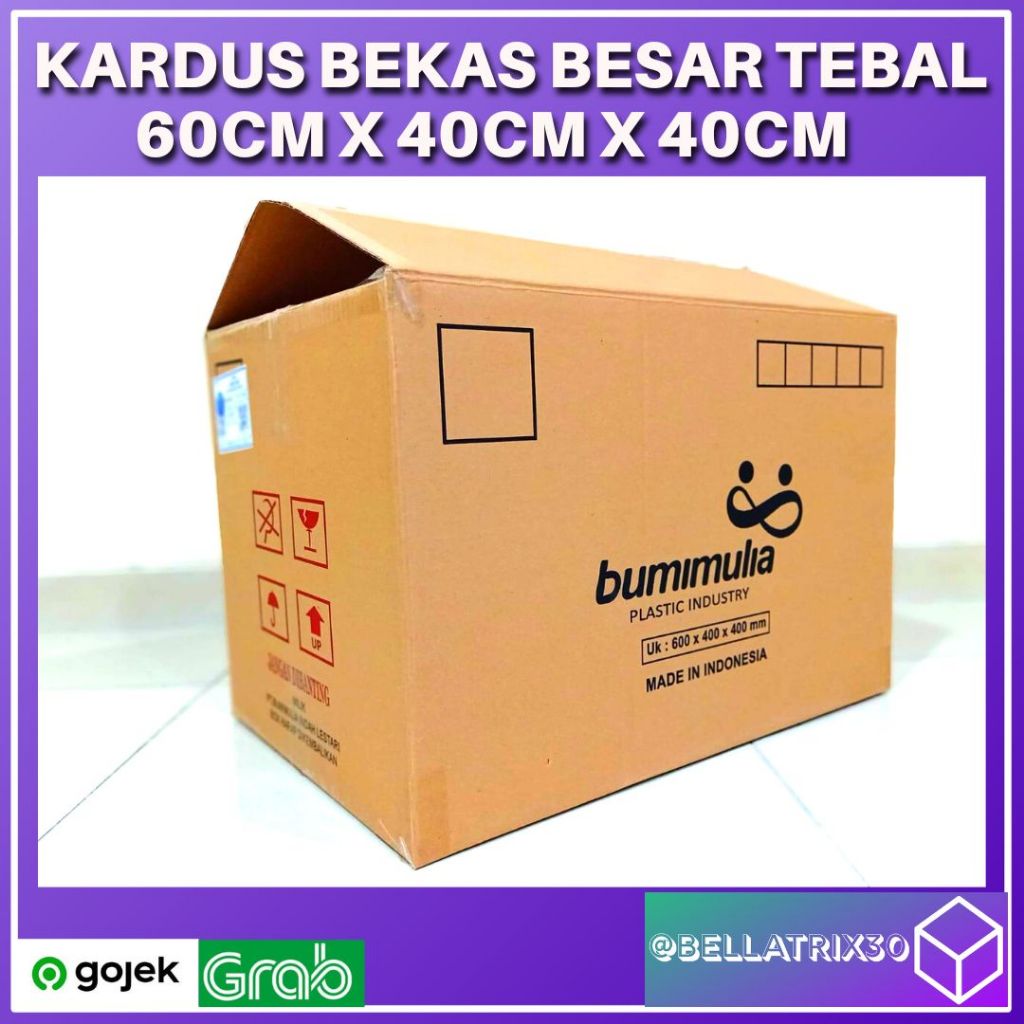 Jual Kardus Pindahan Besar/Box Kardus Besar/Dus Besar/Kardus Bekas ...