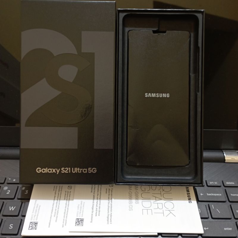 Jual Dus Box Samsung Galaxy S21 Ultra Original Bawaan | Shopee Indonesia