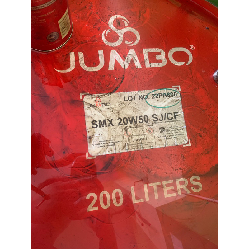Jual Eceran Oli mesin JUMBO SMX 20w50 | Shopee Indonesia