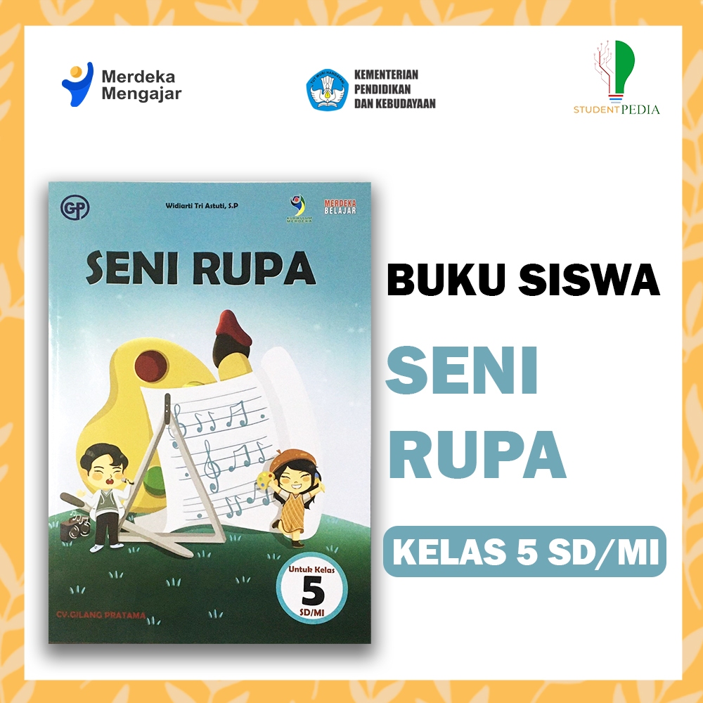 Jual Buku Siswa SENI RUPA Untuk Kelas 5 SD/MI / KURIKULUM MERDEKA ...