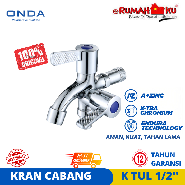 Jual Kran Cabang Onda Kran Cabang Untuk Shower Mixer K Tul Kran