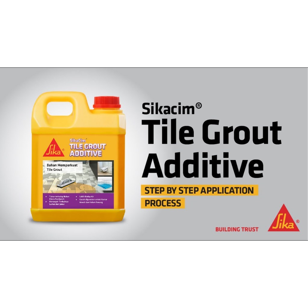 Jual Additive Sika Cim Tile Grout Additive 900ml - Original SIKA ...