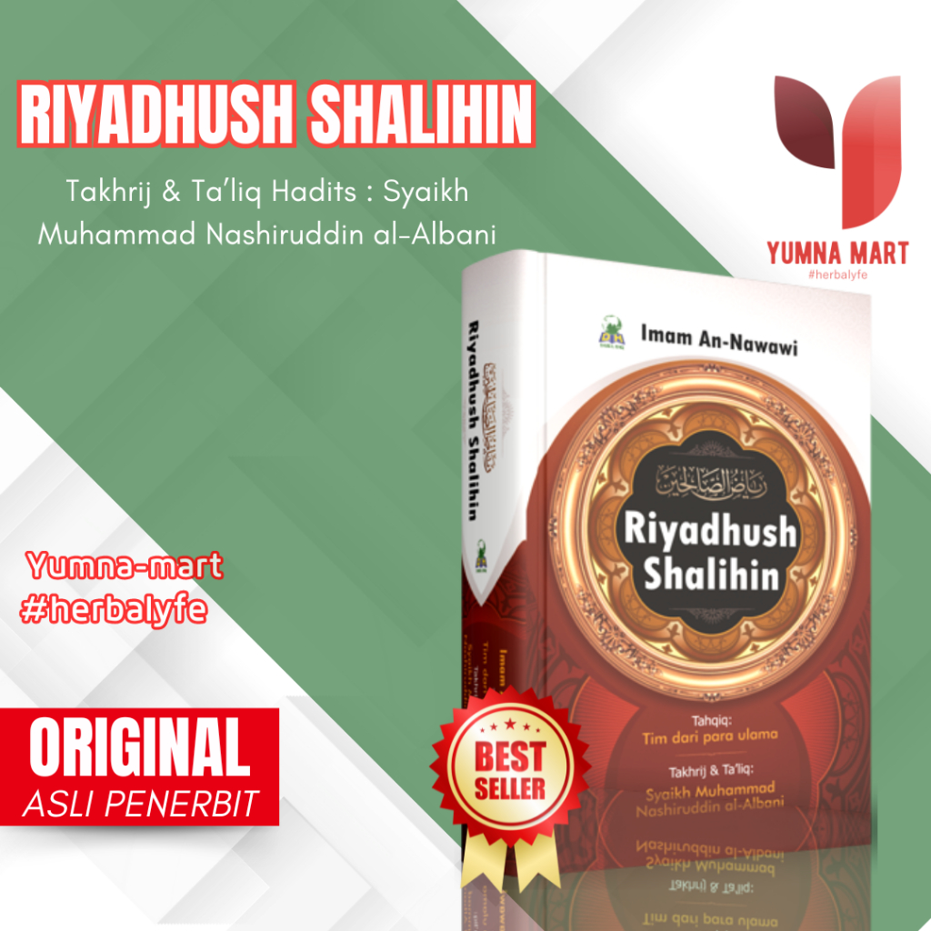 Jual Kitab Riyadhus Shalihin Terjemah Buku Riyadhush Shalihin Kitab