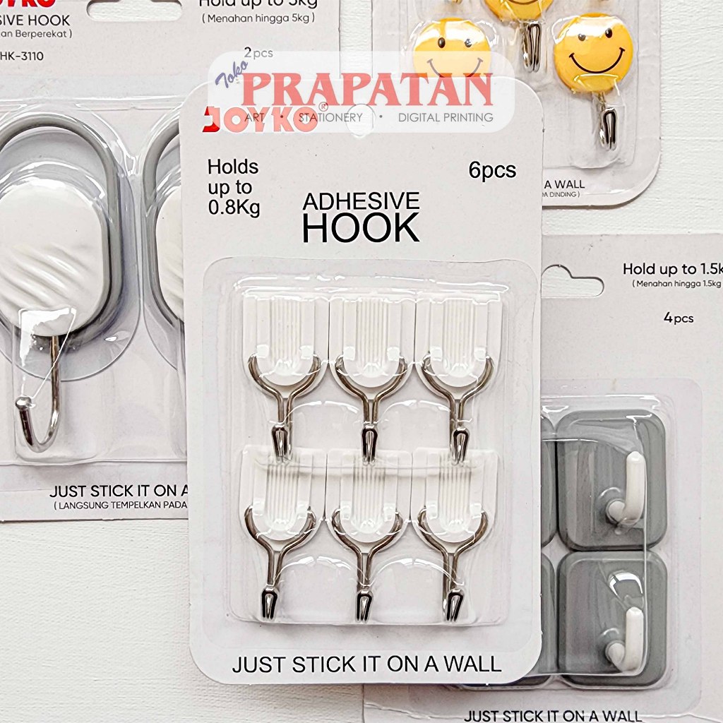 Jual Joyko Adhesive Hook ADHK Gantungan Tempel Shopee Indonesia