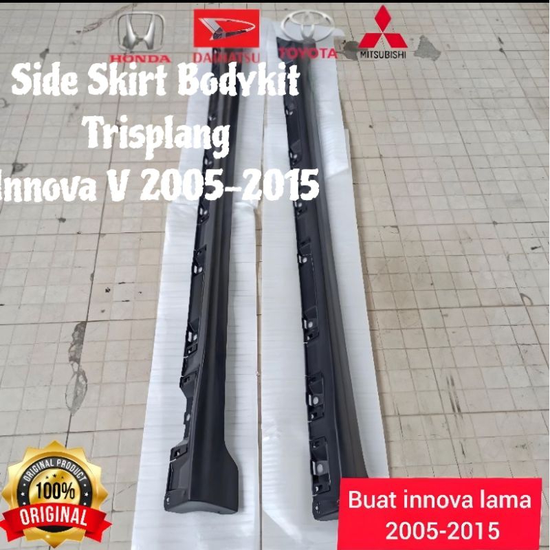 Jual Side Skirt Bodykit Trisplang Innova Type G V Original Shopee Indonesia