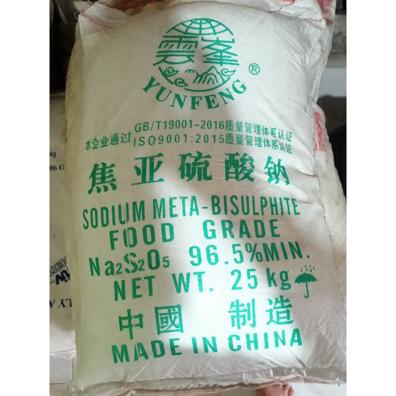 Jual SODIUM META BISULFITE/SMB @25KG | Shopee Indonesia