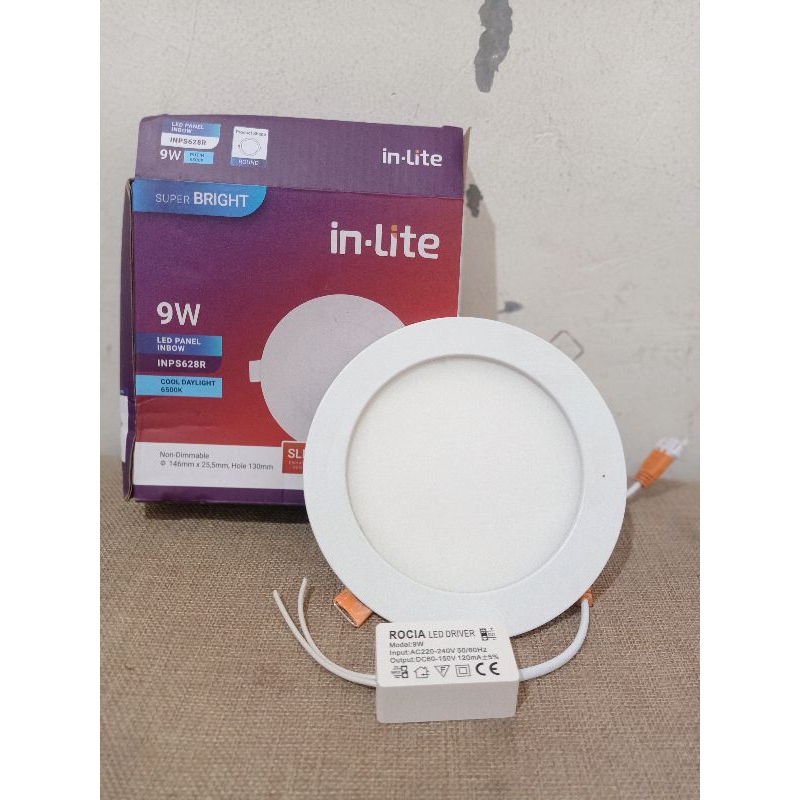 Jual Lampu Downlight Led Panel Inbow In Lite Inps R Inps R W Shopee Indonesia