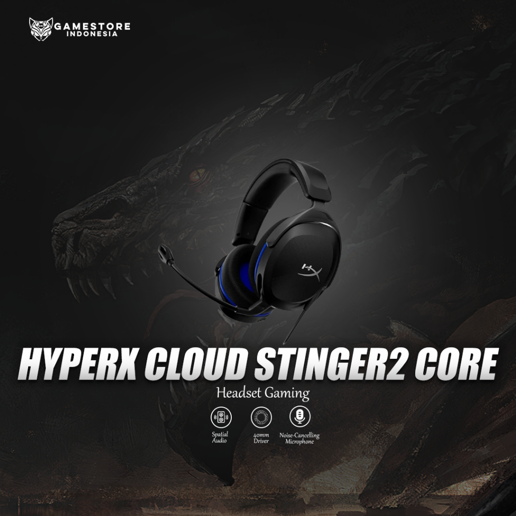 Jual HyperX Headset Gaming Cloud Stinger 2 Core Wired Shopee