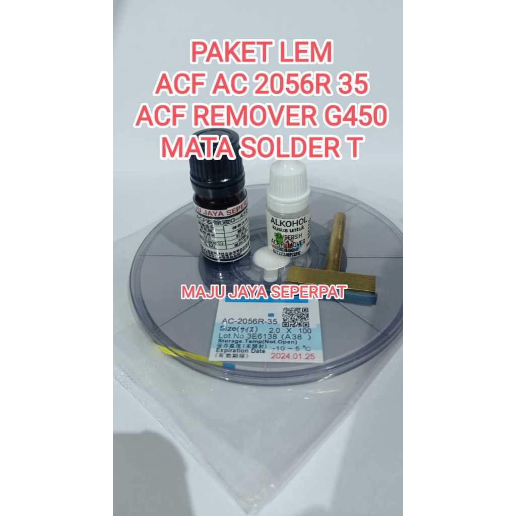 Jual Acf Paket Ac Ac Mata Solder T Acf Remover Lem Biru Tf Lem Cof