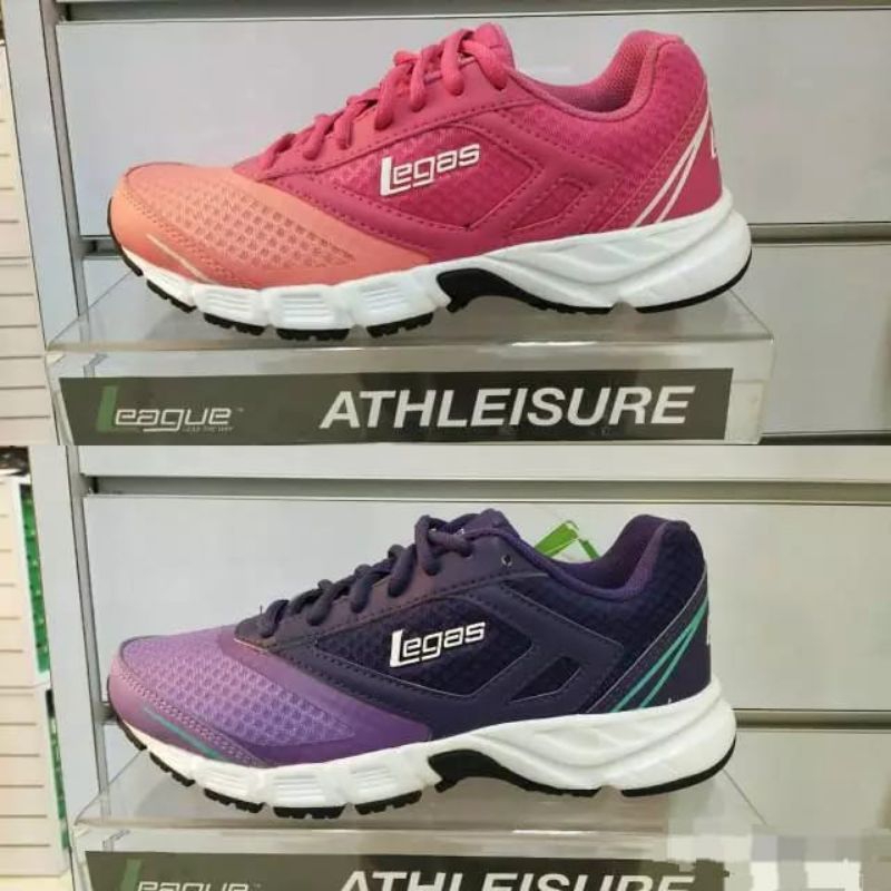Jual Sepatu League Legas pink Rapid 3 X La W running shoes wanita