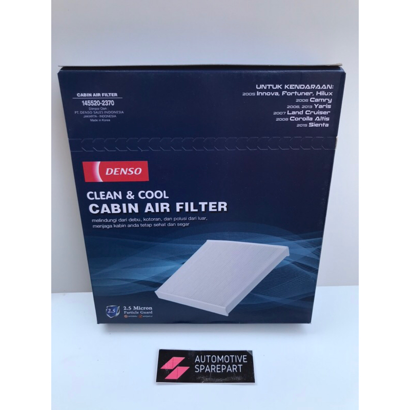Jual DENSO FILTER AC - INNOVA / FORTUNER / YARIS / VIOS / ALTIS ...