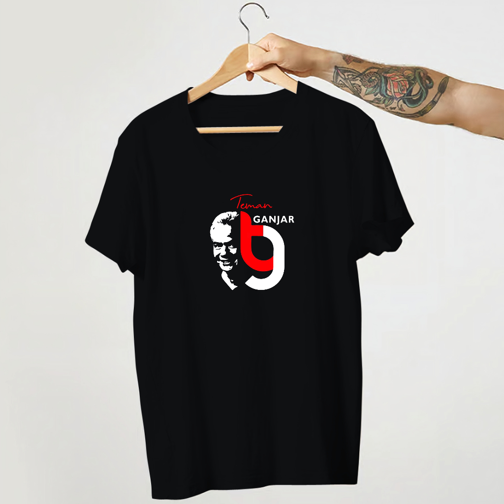 Jual Kaos Pilpres 2024 Ganjar Lengan Pendek Baju Ganjar Pranowo