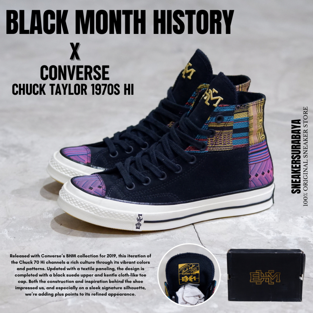 Black history fashion month chucks