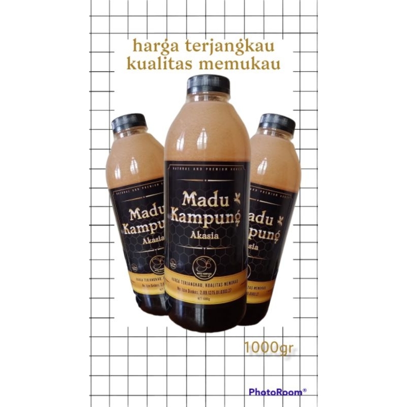 Jual Madu Murni Madu Asli Hutan Sumatera 1000 Ml Akasia Honey 1 Liter Madu Kampung Akasia