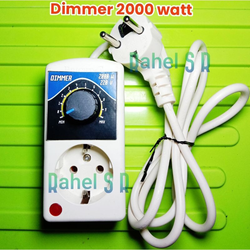 Jual Dimmer AC 2000 Watt || Dimmer Pengatur Kecepatan Mesin Gerinda Dll ...