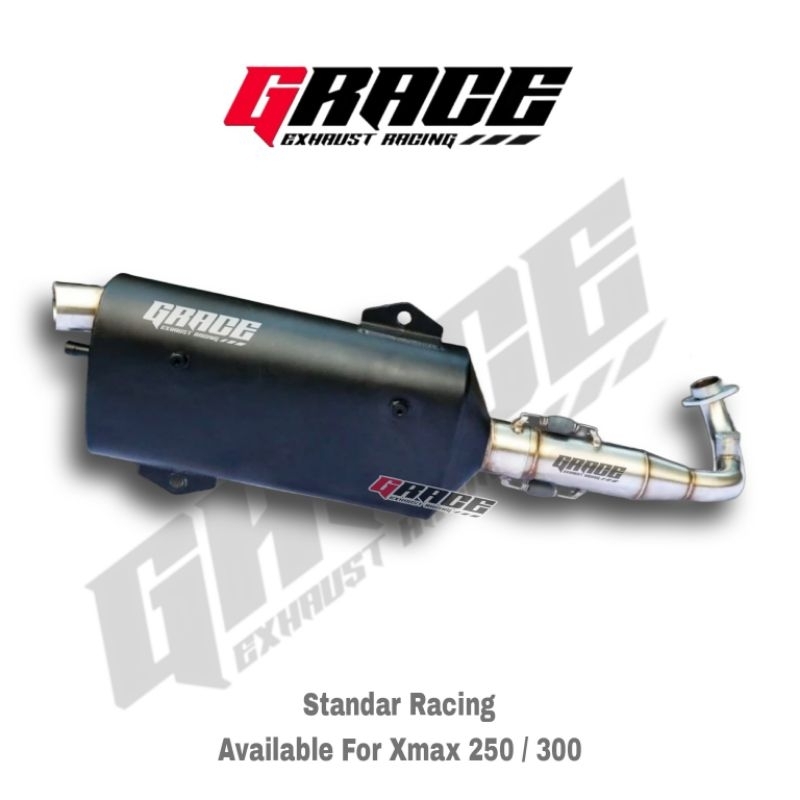 Jual knalpot xmax standar racing original grace | Shopee Indonesia