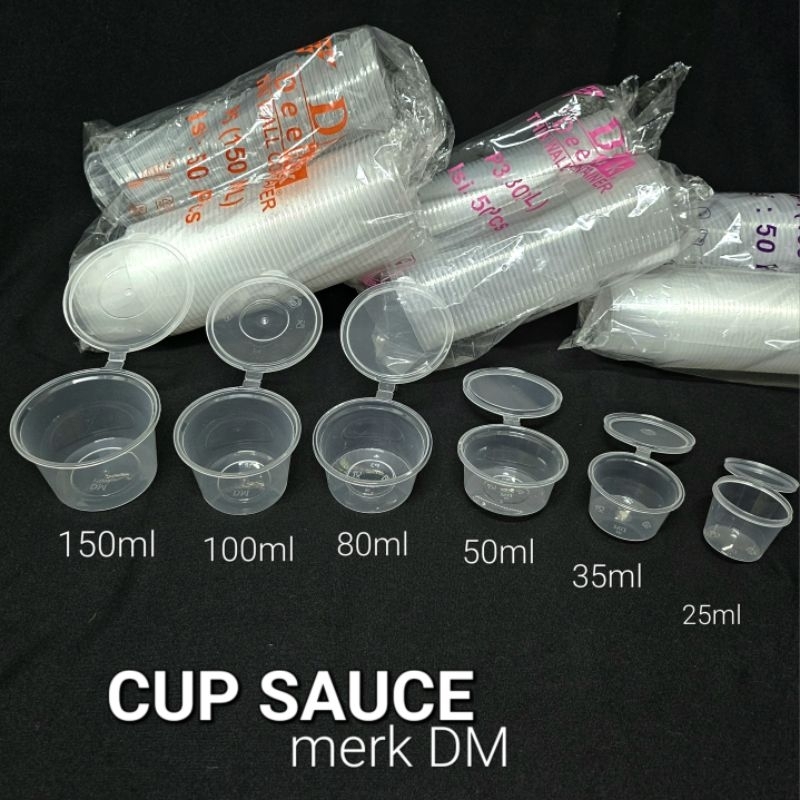 3OZ PLASTIC SAUCE CONTAINER WITH LID 1000PCS/CNT