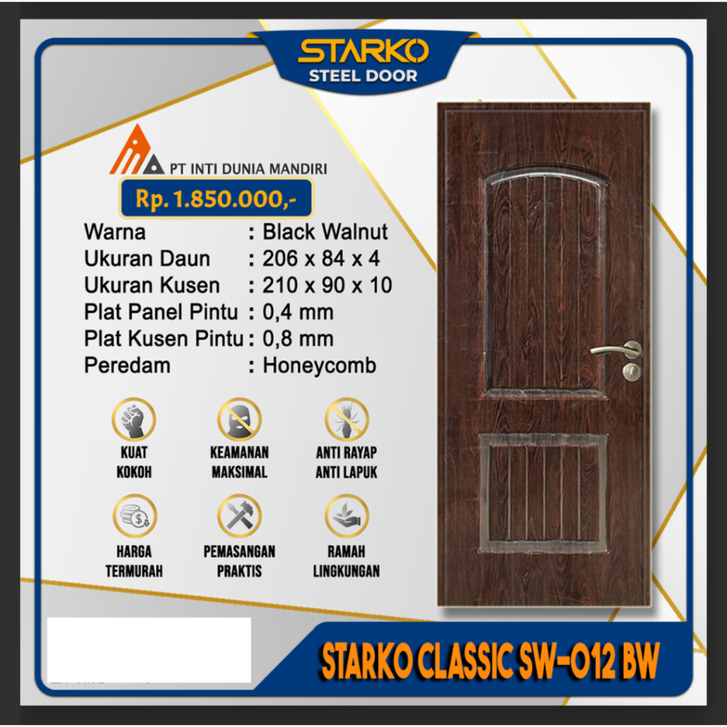 Jual New Starlight Furniture Classic Sw 012 Set Pintu Utama Dan Kamar