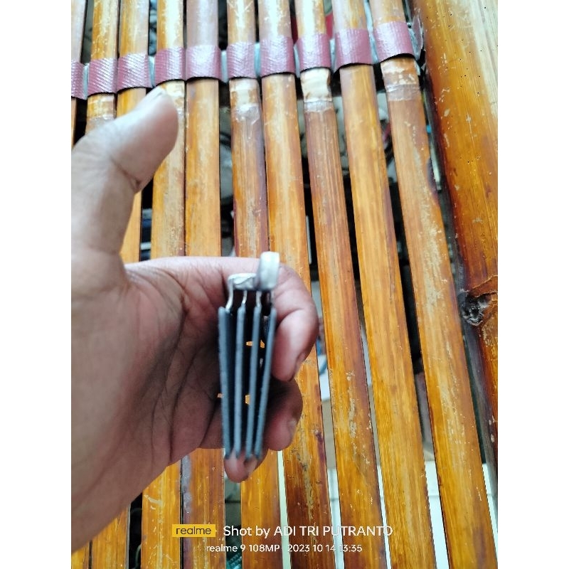 Jual PLAT SEL NEGATIF AKI MOTOR (-) SUDAH DIRAKIT UKURAN 3,5Ah | Shopee