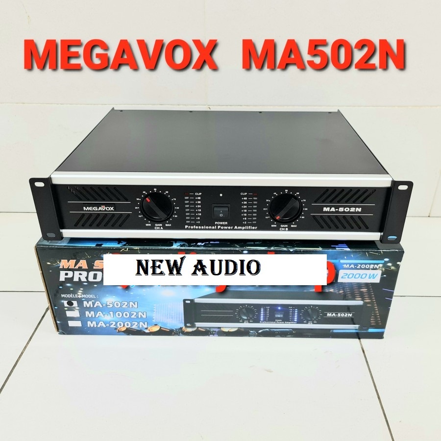 Jual power amplifier megavox ma502 ma 502 original Shopee Indonesia