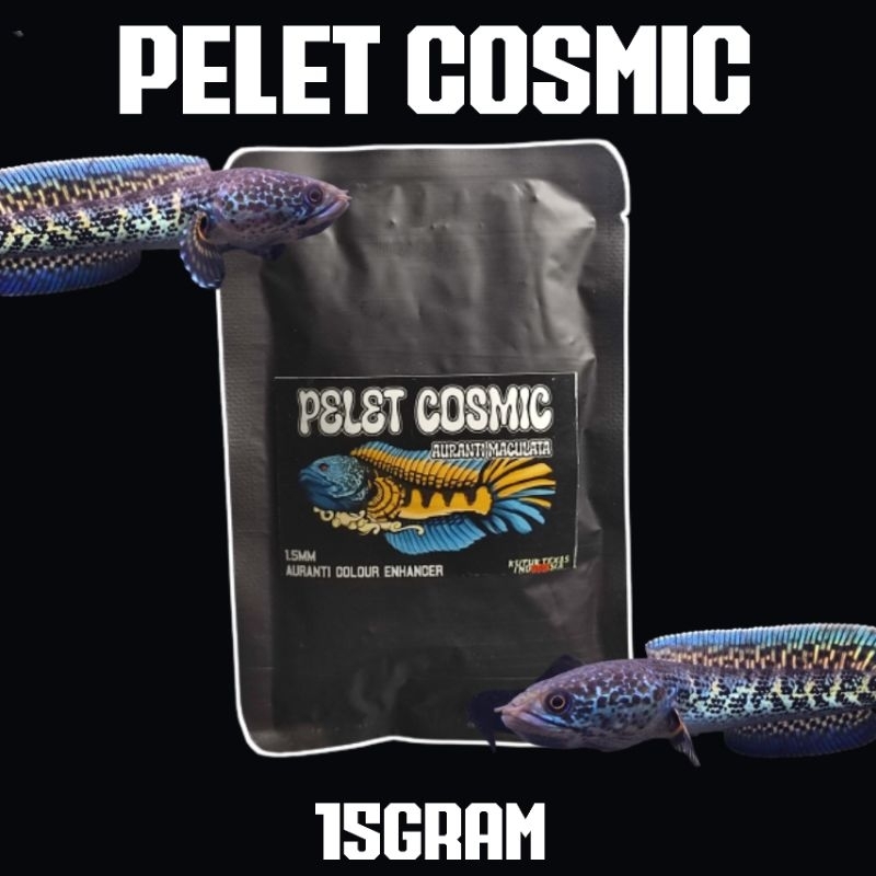 Jual Pelet Cosmic Channa Auranti Maculata Progres Channa ...